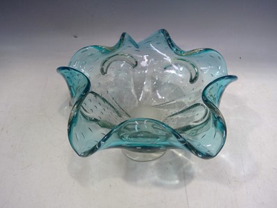 Lot 228 - A Glass Bowl. The Bowl measures 11cm tall by...