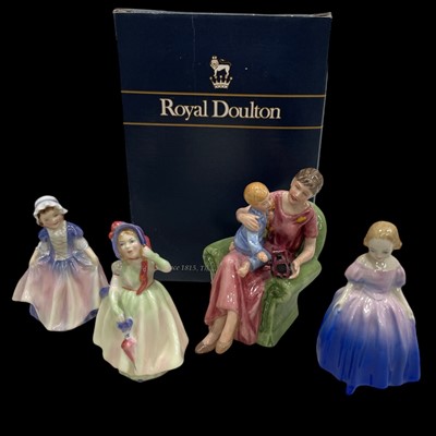 Lot 234 - Royal Doulton Figures including When I Was...