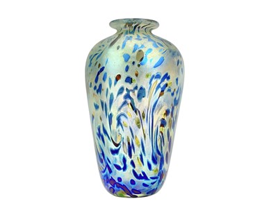 Lot 261 - A Norman Stuart Clarke (1946) An art glass vase.