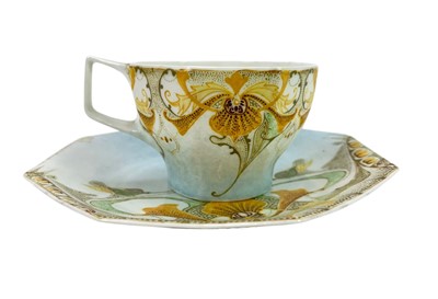 Lot 378 - A Rozenburg cup and saucer