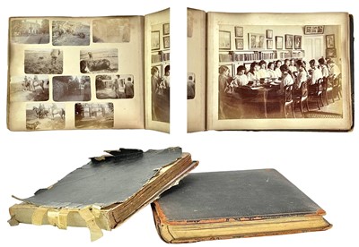 Lot 80 - Two Edwardian photograph albums.