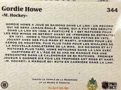Lot 250 - Ice Hockey Playing Cards