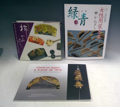 Lot 49 - Three Books on Japanese and Chinese Combs.