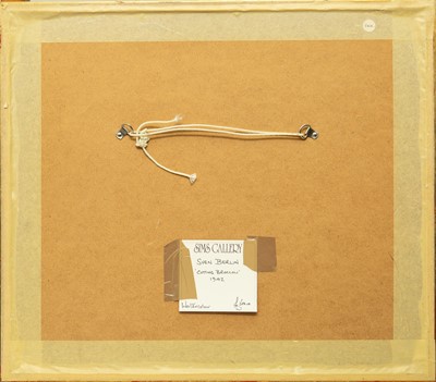 Lot 130 - Sven BERLIN (1911-1999)