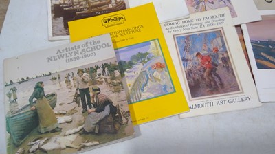 Lot 84 - Cornish art books and pamphlets.