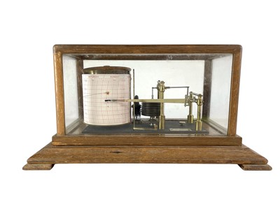 Lot 157 - A Negretti & Zambra barograph.