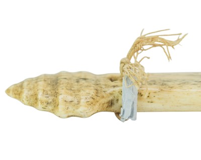 Lot 45 - A Maori bone hand club 'Patu Paraoa'.