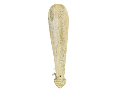 Lot 45 - A Maori bone hand club 'Patu Paraoa'.