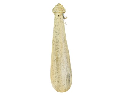 Lot 45 - A Maori bone hand club 'Patu Paraoa'.