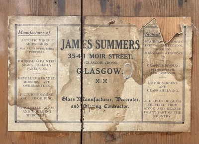 Lot 81 - A John Haig's Whisky advertising mirror.