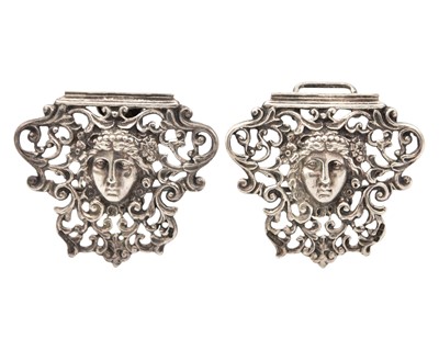 Lot 250 - A Victorian silver nursing belt buckle by Cornelius Desormeaux Sanders & James Francis Shepherd.