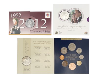 Lot 27 - A collection of GB commemorative £5 proof coins, crowns and packs.