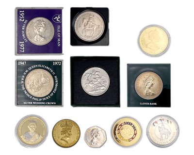 Lot 27 - A collection of GB commemorative £5 proof coins, crowns and packs.