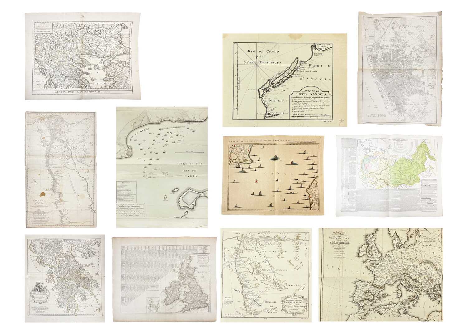 Lot 257 - Eighteenth Century Maps