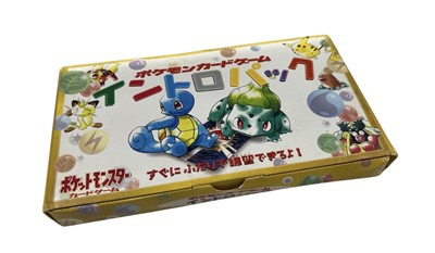 Lot 35 - Pokemon TCG, a Japanese 'Intro Pack', the...