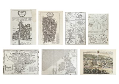 Lot 292 - A good collection of maps