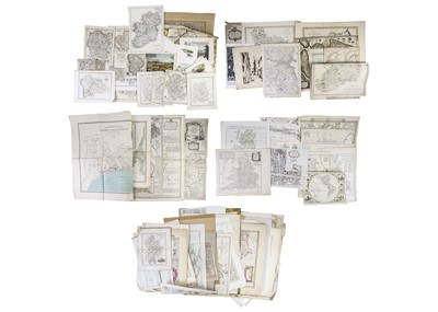 Lot 179 - A Large collection of maps