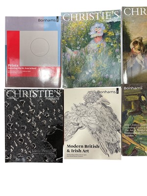 Lot 36 - A selection of auction catalogues and many...