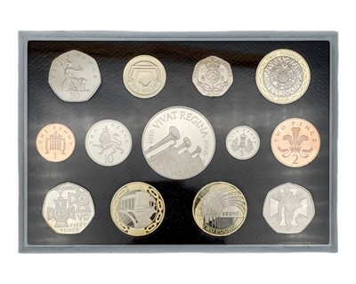 Lot 88 - Four Royal Mint proof coin sets.