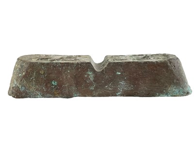 Lot 173 - A Cape Copper Company ingot salvaged from SS St George.