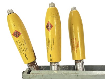 Lot 209 - Four Schermuly line-throwing rockets.