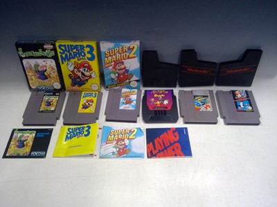 Lot 24 - Six Vintage, Nintendo Entertainment System...