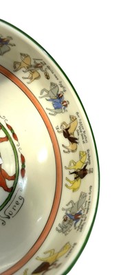 Lot 231 - A Porsgrund Norge wedding procession bowl.