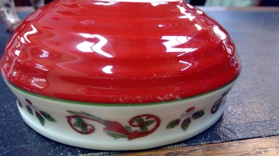 Lot 231 - A Porsgrund Norge wedding procession bowl.