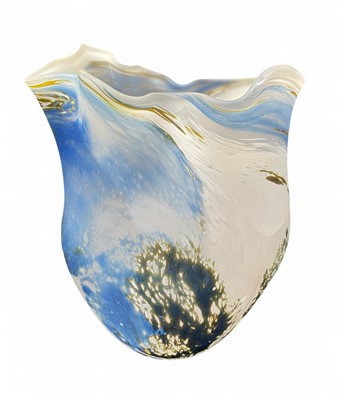 Lot 243 - Lesley Clarke, An art glass vase.