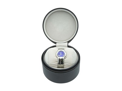 Lot 1054 - TAG HEUER - An Alter Ego stainless steel lady's quartz wristwatch.