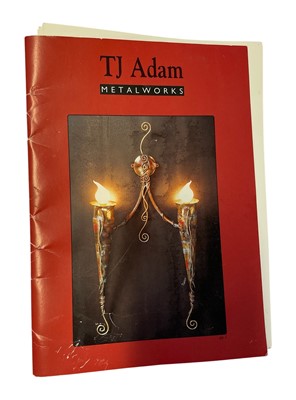 Lot 323 - Tracey Adam Metalworks, Two bespoke curtain poles.