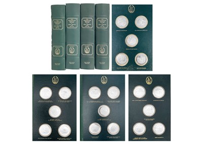 Lot 34 - The Mountbatten Medallic History of Great Britain and the Sea. John Pinches, 1974-1982, 4 vols.