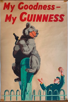 Lot 178 - A Guinness advertising poster, after John...