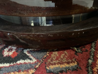 Lot 399 - Superyacht furnishings, a contemporary circular dining table.