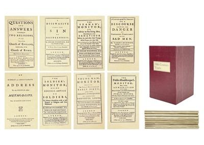 Lot 147 - A collection of 26 original 18th century religious and moral tracts