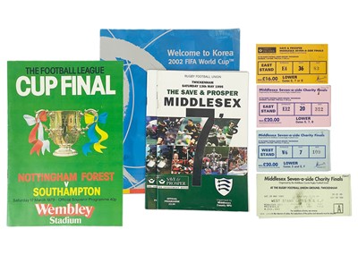 Lot 272 - THE FOOTBALL LEAGUE CUP FINAL