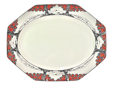 Lot 222 - A selection of Crown Ducal Ware in the Orange Tree pattern.
