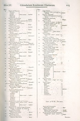Lot 51 - (Parliament) Robert Lemon (compiler) and John Caley (ed)