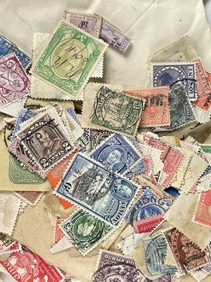 Lot 184 - A collection of stamps with an 'Imperial' album with Victorian empire examples.