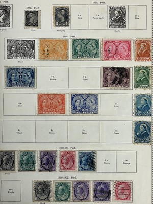 Lot 164 - A World stamp assortment in four Ideals & other albums.