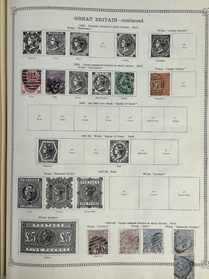 Lot 164 - A World stamp assortment in four Ideals & other albums.