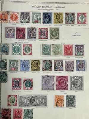Lot 164 - A World stamp assortment in four Ideals & other albums.