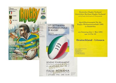 Lot 262 - (Rugby Union) Rugby World Cup 1995