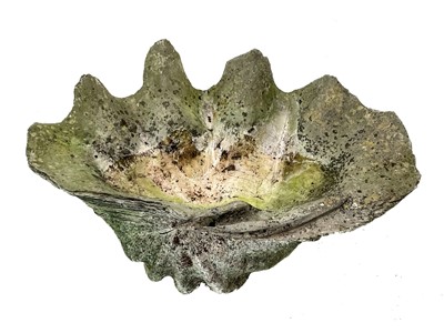 Lot 373 - A giant clam shell, well weathered.
