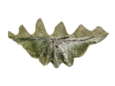 Lot 373 - A giant clam shell, well weathered.