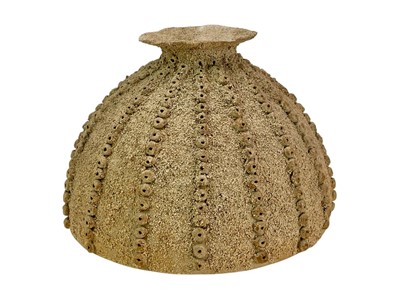 Lot 313 - Ceramic Sea Urchin Squat Vase