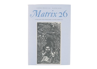 Lot 330 - Matrix 26. A Review for Printers & Bibliophiles