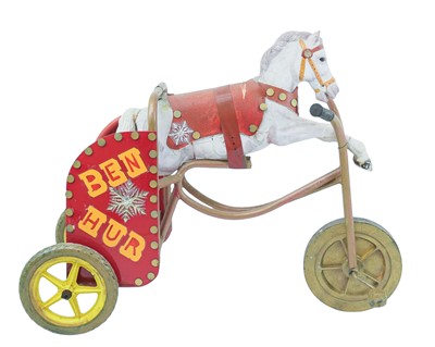 Lot 58 - A child's chariot.