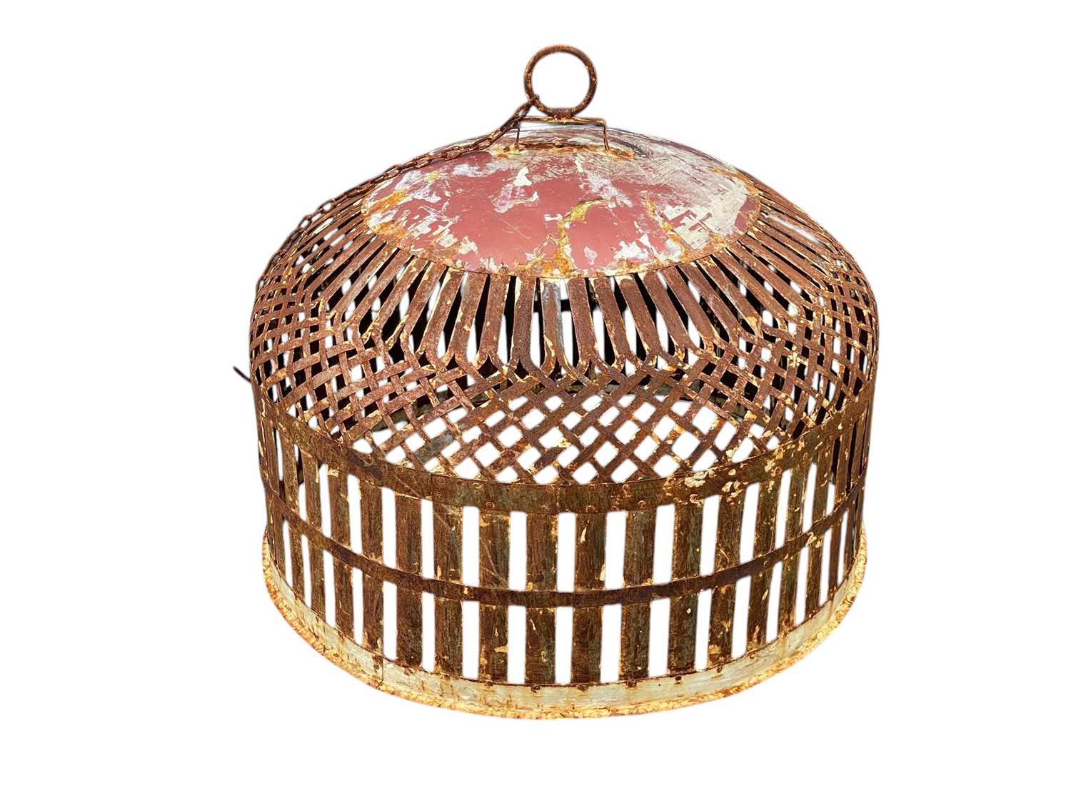 Lot 362 - A metal chicken pen.