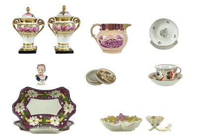 Lot 219 - 19th century and later ceramics.